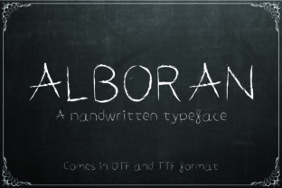 Alboran: A Font That Speaks Clearly