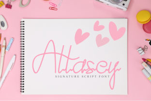 Attasey Signature: A Modern Script Font for Elegant Branding