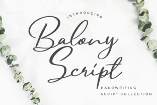Bring Sweet Charm to Crafts with the Balony Typeface