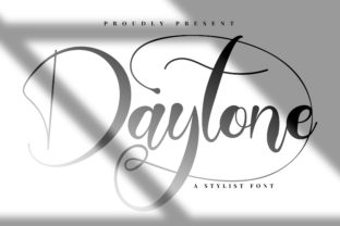 Daytone: A Handwritten Typeface for Modern Editorial Design