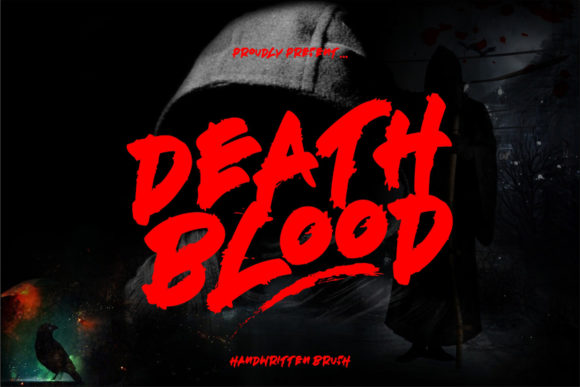 Deathblood: A Raw Script for Bold Brand Identity