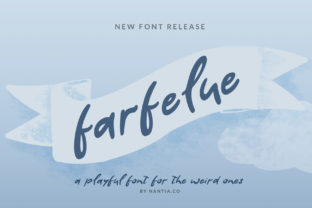 Farfelue: A Modern Handwritten Font for Bold Branding
