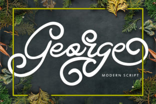 George Font: A Playful Script for Handmade Brands