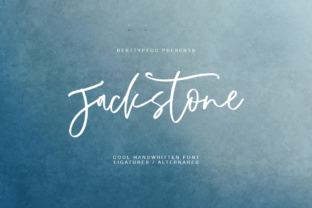 Jackstone Font: A Cool Script for Handmade Brands