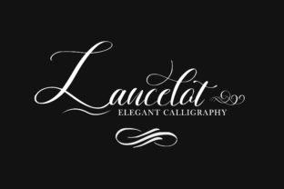 Lancelot: An Elegant Script Typeface for Editorial Design