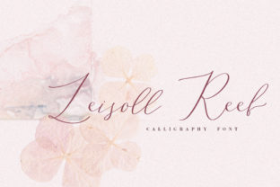 Leisoll Reef: A Modern Script Typeface for Elegant Editorial Design