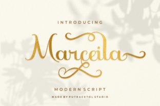 Marceila: A Romantic Font for Business
