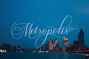 Metropolis: A Designer's Take on Modern Script Typography