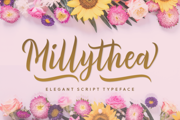 Millythea: A Whimsical Handwritten Font for Editorial Design