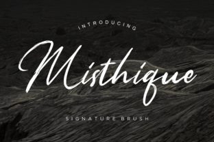 Misthique Font Review: A Light Script for Editorial Charm