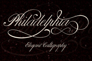 Philadelphia: A Timeless Script Font for Editorial Design