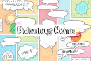 Ridiculous Comic: A Vintage Typeface for Bold Branding