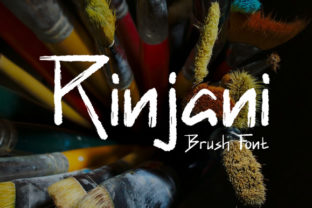 Rinjani Font Review: A Bold Script for Strong Branding