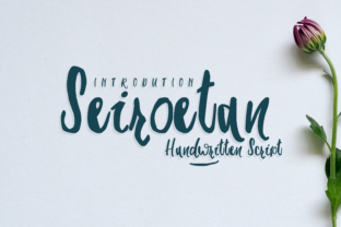 Seiroetan: A Raw Script Font for Authentic Branding