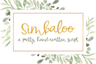 Simbaloo Font: A Delicate Script for Authentic Branding