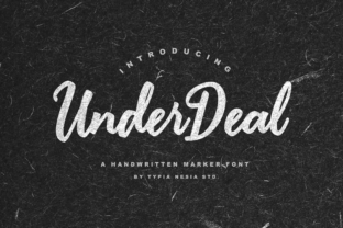 Under Deal Font Review: Modern Script for Web Design