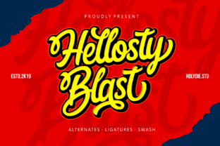 Why Hellosty Blast is the Perfect Script Font for Web Headers